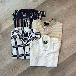 4 pack men’s polos